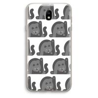 Cats: Samsung Galaxy J7 (2017) Transparant Hoesje