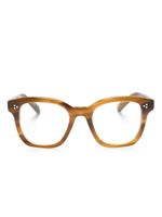 Oliver Peoples Lianella square-frame glasses - Marron - thumbnail