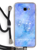 Sterrenbeeld - Licht: Samsung Galaxy J4 Plus Transparant Hoesje met koord