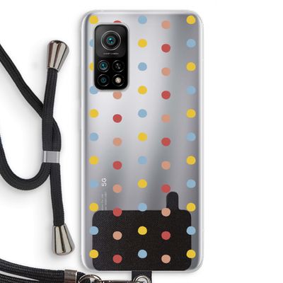 Bollen: Xiaomi Mi 10T 5G Transparant Hoesje met koord