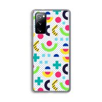 8-bit N°1: Samsung Galaxy S20 FE / S20 FE 5G Transparant Hoesje