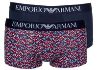 Armani short EA 2-pack print