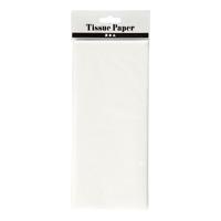 Creativ Company Tissuepapier, vel 50x70 cm, 17 gr, wit, 10 vel/ 1 doos