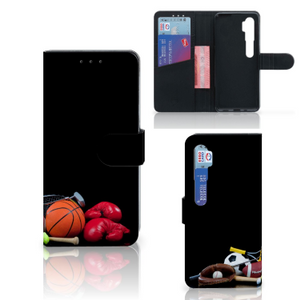 Xiaomi Mi Note 10 Pro Wallet Case met Pasjes Sports