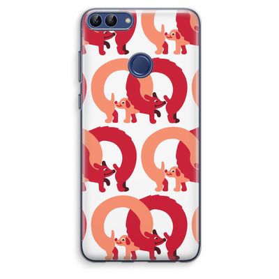 Dogs: Huawei P Smart (2018) Transparant Hoesje