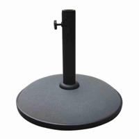 Marbueno Base Parasol Rond 45x36 cm 20KG Grijs Tuin, Zwembad en Terras 10449