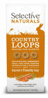 Selective Naturals Country Loops with Carrot & Timothy Hay 4x80 g - Supreme