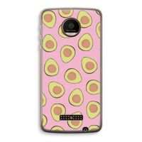 Dancing avocados: Motorola Moto Z Force Transparant Hoesje Dancing avocados: Motorola Moto Z Force Transparant Hoesje