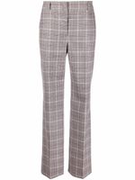 Alberta Ferretti pantalon droit à carreaux - Gris Alberta Ferretti pantalon droit à carreaux - Gris