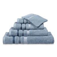 Vandyck Vandyck Prestige Lines Dusty Blue Handdoek 60x110
