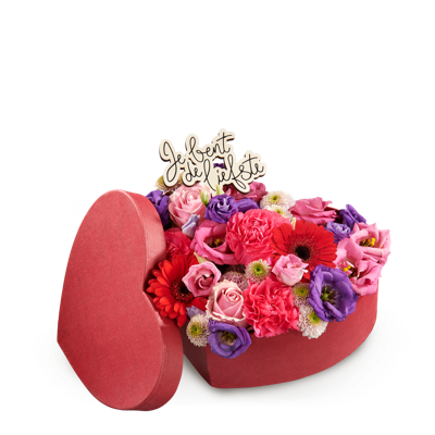 'Bloemenhart love mixed' kopen? | FOR YOU GIFTS 'Bloemenhart love mixed' kopen? | FOR YOU GIFTS