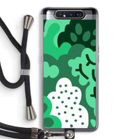 Bushes: Samsung Galaxy A80 Transparant Hoesje met koord