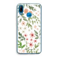 Botanical sweet flower heaven: Huawei P20 Lite Transparant Hoesje