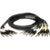 Klotz CY8-03 8-kanaals insert audio-adapter 3 meter