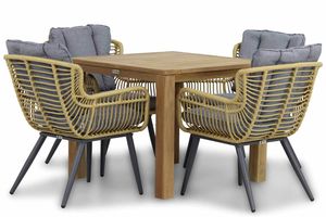 Coco Azzano/Bistol 90 cm dining tuinset 5-delig