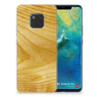 Huawei Mate 20 Pro | Bumper Hoesje | Licht Hout