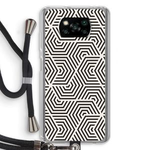 Magic pattern: Xiaomi Poco X3 NFC Transparant Hoesje met koord