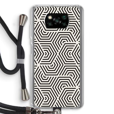 Magic pattern: Xiaomi Poco X3 NFC Transparant Hoesje met koord