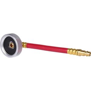 KS Tools 160.0713 Ontluchtingsnippel-adapter E 20 met beweegbare aansluitslang voor remventilatie