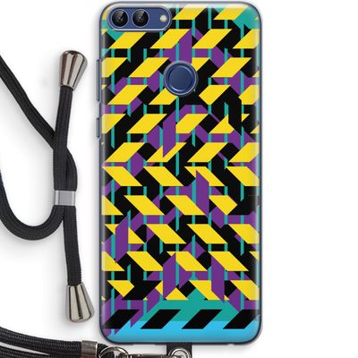 Skew Bee 3: Huawei P Smart (2018) Transparant Hoesje met koord