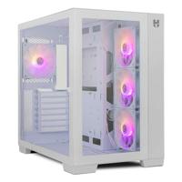 ATX Semi-toren doos Nox-Xtreme NXHUMMERASTRAWH Wit LED RGB