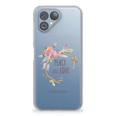 Fairphone 5 Telefoonhoesje met Naam Boho Text