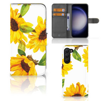 Hoesje voor Samsung Galaxy S23 Plus Zonnebloemen - thumbnail