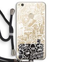 Vexx Mixtape #2: Huawei Ascend P8 Lite (2017) Transparant Hoesje met koord