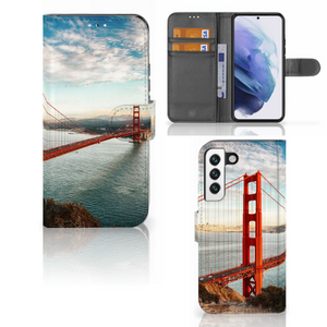 Samsung Galaxy S22 Flip Cover Golden Gate Bridge