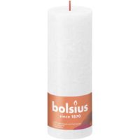 Bolsius Rustiko Shine kaars Cylinder Wit 1 stuk(s) - thumbnail