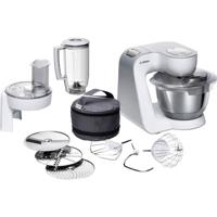 Bosch Haushalt MUM58W20 Foodprocessor 1000 W Wit, Zilver (mat) - thumbnail