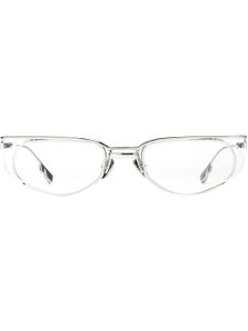 Gentle Monster lunettes à monture ovale Don02 - Blanc