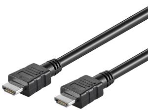 Goobay 58446 HDMI kabel 15 m HDMI Type A (Standaard) 3 x HDMI Type A (Standard) Zwart