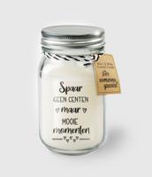 Paperdreams Black & White Scented Candles - Spaar Geen Centen - thumbnail