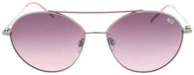 H.I.S zonnebril HPS04114 gepolariseerd dames ovaal cat.3 zilver
