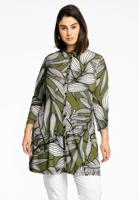 Yoek Blouse | Groen | Maat 54/56