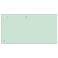 OFFICE products verdeelstroken, 240 x 105 mm, pak van 100 stuks, groen