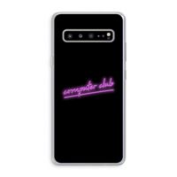 Vice Black: Samsung Galaxy S10 5G Transparant Hoesje