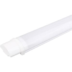 LED Batten - LED Balk - Aigi Tynom - 40W - Waterdicht IP65 - Warm Wit 3000K - Mat Wit - Kunststof - 120cm