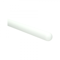 Trapleuning wit gegrond rond 40 mm 300 cm