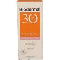 Biodermal Zonnemelk gevoelige huid SPF30 200 Milliliter