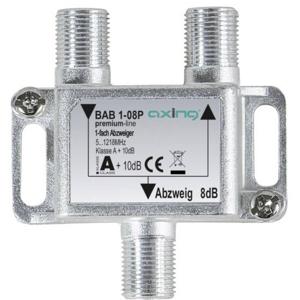 Axing BAB 1-08P Kabel-TV lasdoos 1-voudig 5 - 1218 MHz