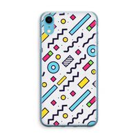 8-bit N°8: iPhone XR Transparant Hoesje