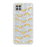 Regenboog: Samsung Galaxy A22 4G Transparant Hoesje