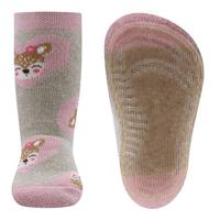 Anti-slip sokken met hertjes en hartjes