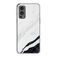 Elegante marmer: OnePlus Nord 2 5G Transparant Hoesje