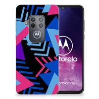 Motorola One Zoom | TPU Hoesje | Funky Triangle