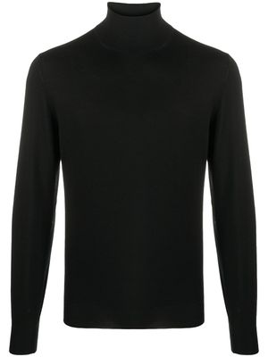 Dell'oglio pull nervuré - Noir