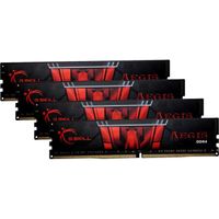 G.Skill 64 GB DDR4-2400 Quad-Kit werkgeheugen F4-2400C15Q-64GIS, Aegis, XMP 2.0