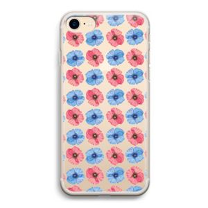 Klaproosjes: iPhone 7 Transparant Hoesje
